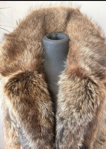 Vintage pelzmantel echtpelz - vintage,