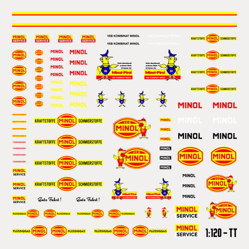 Waterslide decal 120 - 1:120, tt