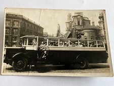 Foto AK  Prag , Omnibus Bus 