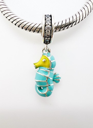 Seepferdchen dangle charm - seepferdchen,