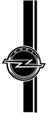 Opel Motorhauben Aufkleber