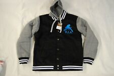 Elvis Presley Bestickt mit Kapuze Vip Gesteppt Varsity Jacke Neu Official Selten
