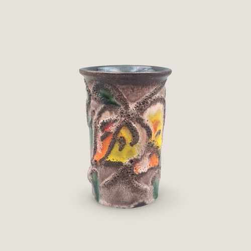 Strehla vase 1278 ddr - vase, fat