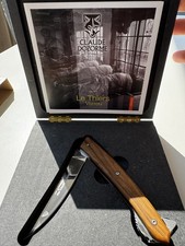 Le Thiers Arto France Handgefertigt Taschenmesser, Holzgriff, 12C27