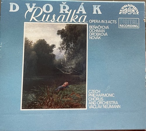 Cds dvorak rusalka václav - cds,