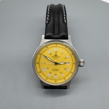 Aeromatic 1912 – Automatik – Gelbes Zifferblatt – Sichtboden – Datum – 20mm