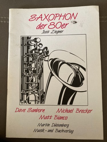 Saxophon der 80er