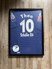 Schalke Trikot 100 Jahre Edition Nr 10 Olaf Thon Mit Unterschrift