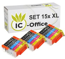 15x CANON Patronen 550 551 XXL