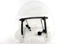 Windschild Klar Multifit Chopper Universal für H-D Touring Softail Dyna Modelle