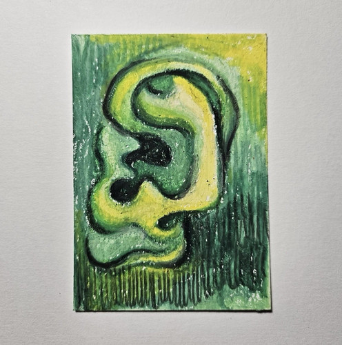 Original painting aceo - original,