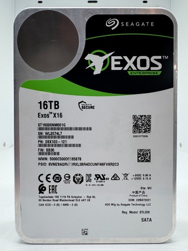 Seagate exos x16 st16000nm001g - exos,