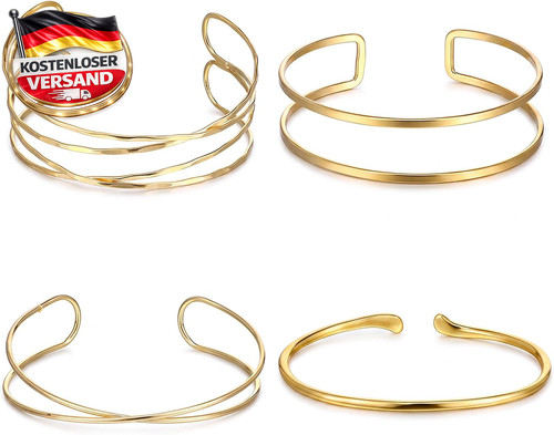 Oberarmreif gold 4er - gold, für