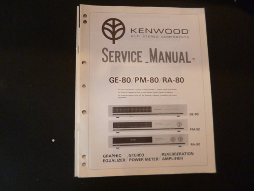 Original service manual - original,