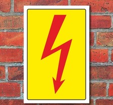 Schild Elektro Pfeil