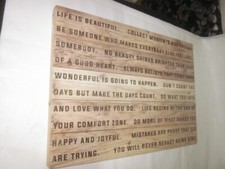 Holztafel Aufsteller Schild