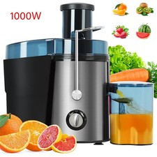 Entsafter Slow Juicer 1000W Saftpresse Gemüse Obstpresse Saftmaschine 500ml