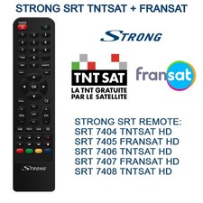 Strong SRT Original RCU Fernbedienung SRT 7404 7405 7406 7407 TNTSAT FRANSAT HD