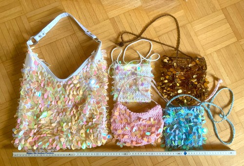 Konvolut pailetten tasche - konvolut, 5
