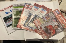 6× FSV Zwickau Programmhefte