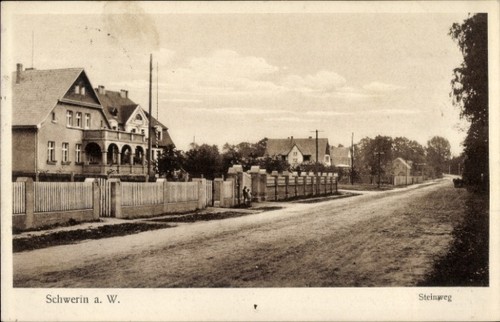 Skwierzyna schwerin der - schwerin, an