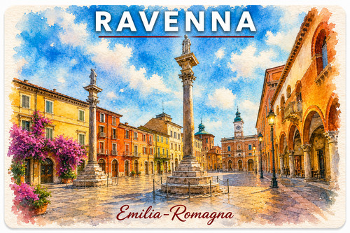 Ravenna kühlschrankmagnet - ravenna,