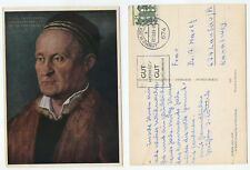 16699 - Albrecht Dürer: Jakob Muffel - beschnittene AK, gelaufen 22.12.1965