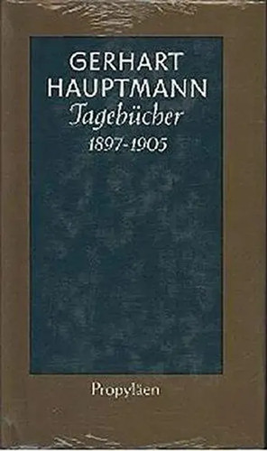 Tagebücher 1897 1905 - 1897-1905, |