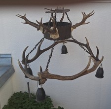 Vintage Deckenlampe aus Geweih