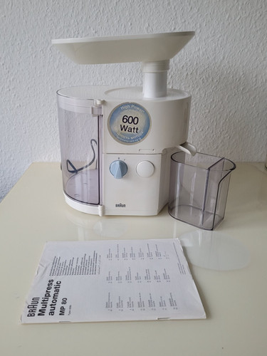 Braun slow juicer - braun, entsafter