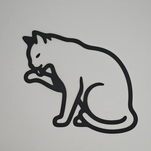 Katze wandtattoo dekoration - katze,