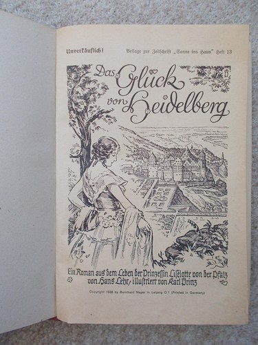 Das glück von heidelberg - von,