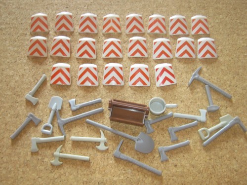 Playmobil lot warnwesten - ,