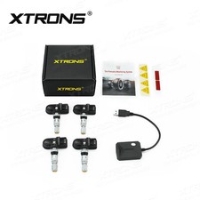 XTRONS 4 PCS Internal Car TPMS