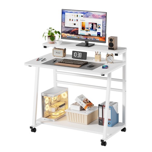Mobil rollender schreibtisch - rollender,