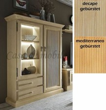 Massivholz Highboard