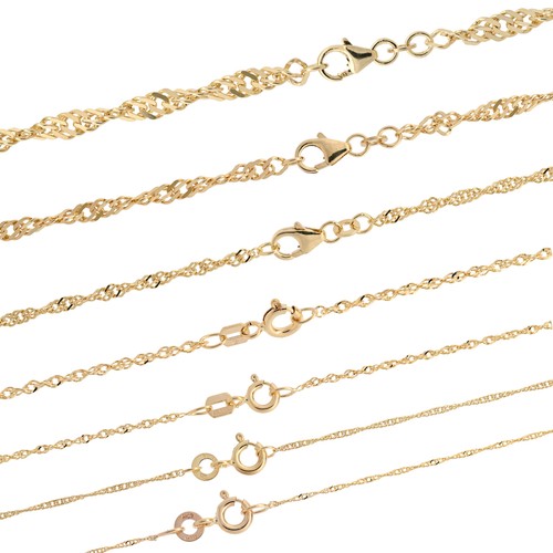 Edle feine goldkette - edle,