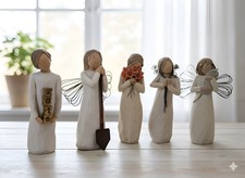 Konvolut 5 Willow Tree Figuren - Susan Lordi - 2002 bis 2016