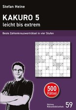 Kakuro 5 - leicht bis extrem ~ Stefan Heine ~  9783939940708