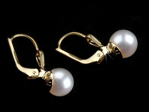 585 real gold pearl - 585, ***