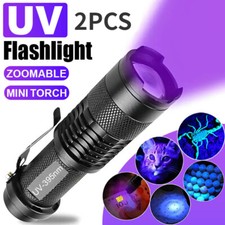 2PCS Aluminium LED UV 365nm