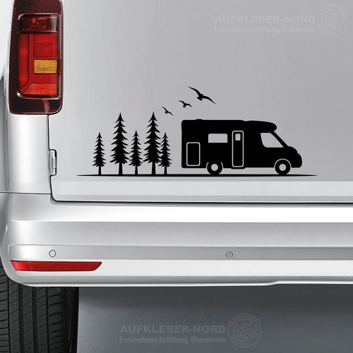 Wohnmobil autoaufkleber 60cm - wohnmobil,