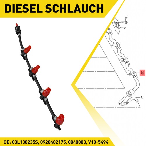 Leckkraftstoffschlauch
