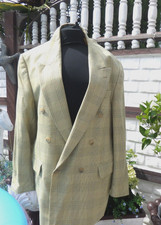 Paolo Negrato * 2 Reiher * Sakko, Jacket, Blazer kariert * Gr. 52 * Vintage