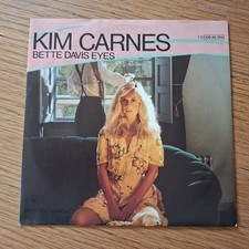 Vinyl 7" Single - KIM CARNES - Bette Davis Eyes - VG+