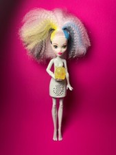 Monster High Electrified High Voltage Frankie Stein NUDE Puppe 2016 DVH72 funktioniert