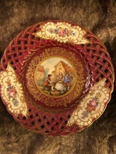 Wandteller Porzellan Antik