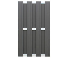 2. Wahl Solider WPC Sichtschutz Zaun Windschutz Aluminium anthrazit 90 X 180 cm
