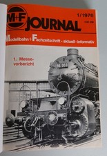 M+F Journal Modellbahn Fachzeitschrift 1976 + 1977 Eisenbahn als Buch gebunden