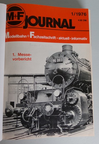 Journal modellbahn - m+f,